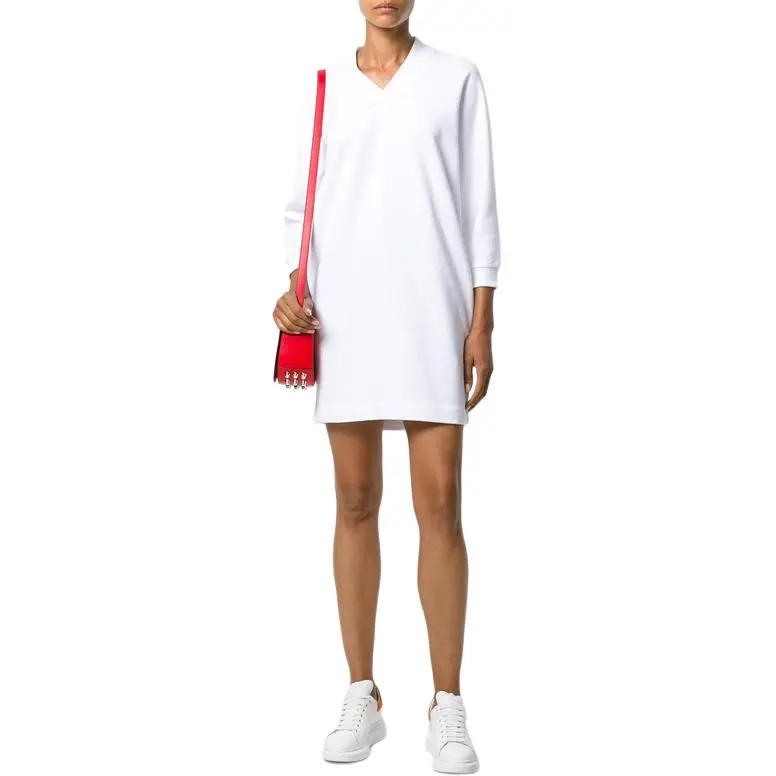 KENZO Long Sleeved Dresses Women's White-1