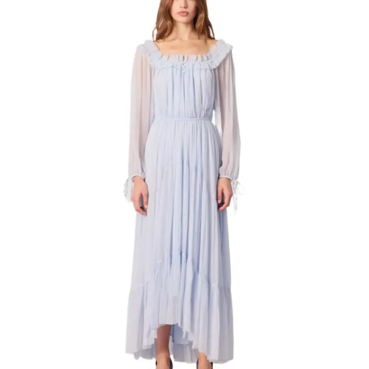 Maje Flared Midi Dress-1