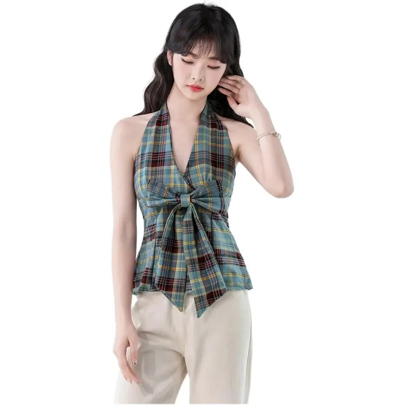Mu Xiao Xin Tank Tops Women's Image Color-4