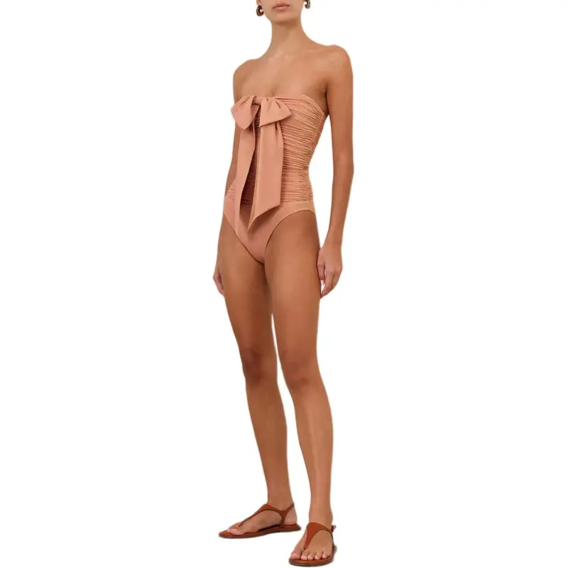 Zimmermann SS25 One piece Swimsuit Women's Shell Pink-4