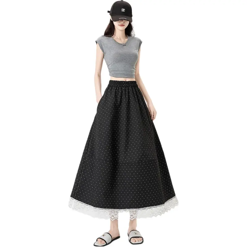 The Temptation Of The Muse Casual Long Skirt Women's-3