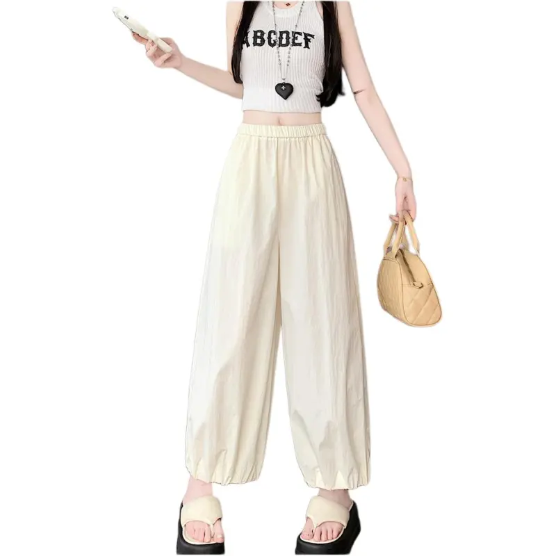 Flowers In Water Casual Pants Women's-6