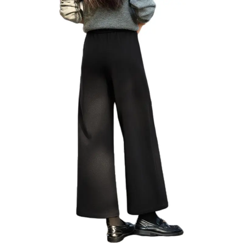 Mo Han Yi Mei Casual Pants Women's Black-1