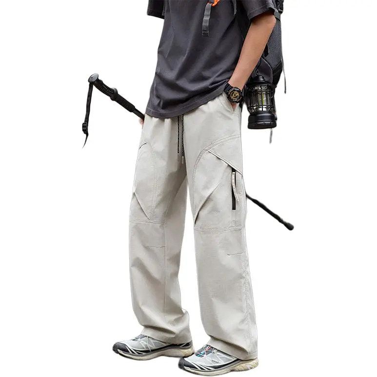 WOOD SOON Casual Pants Unisex-7