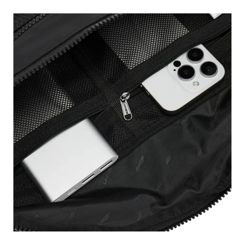 LiNing Sports Life Collection Polyester Fanny Pack Unisex Basic Black-12