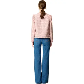 FENHONGMALI Jackets Coats Women's Pink