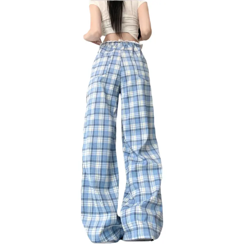 GOSO Casual Pants Women's Blue-1
