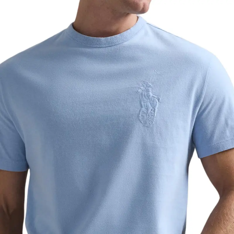 Polo Ralph Lauren T Shirt Men's Chambray Blue-3