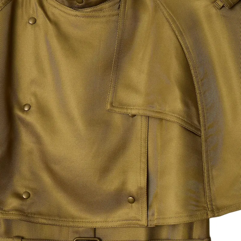 Burberry SS25 Short Sleeved Dress Women's Brown-4