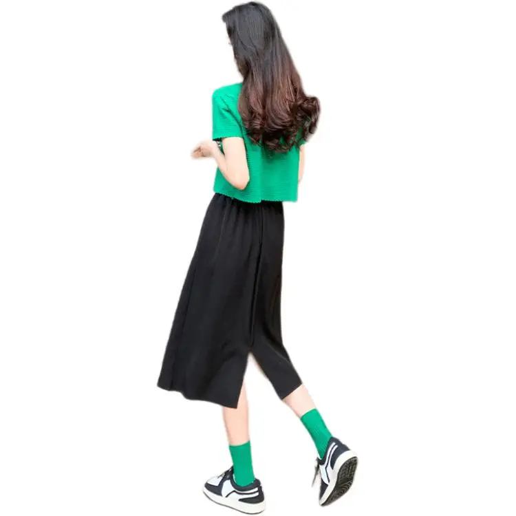 Mu Qingqing Casual Long Skirt Women's-3