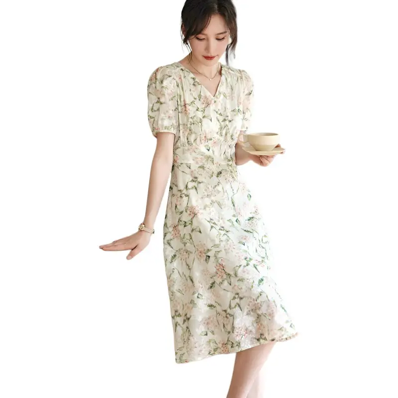 XWI Short Sleeved Dress Women's Multicolor-2