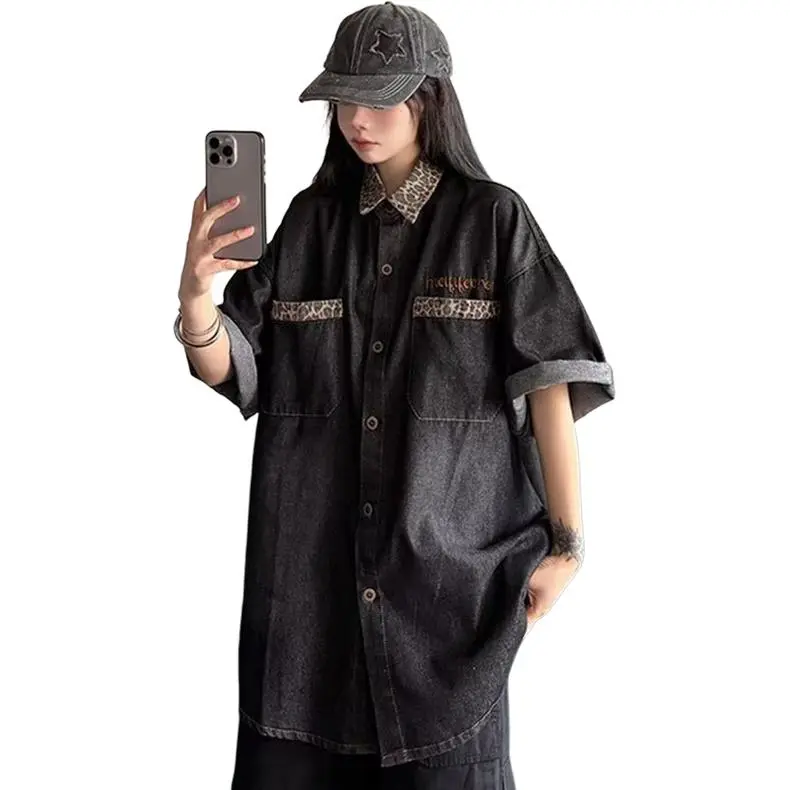 PAINT STAIN Fashion Shirt Unisex Classic Black-8