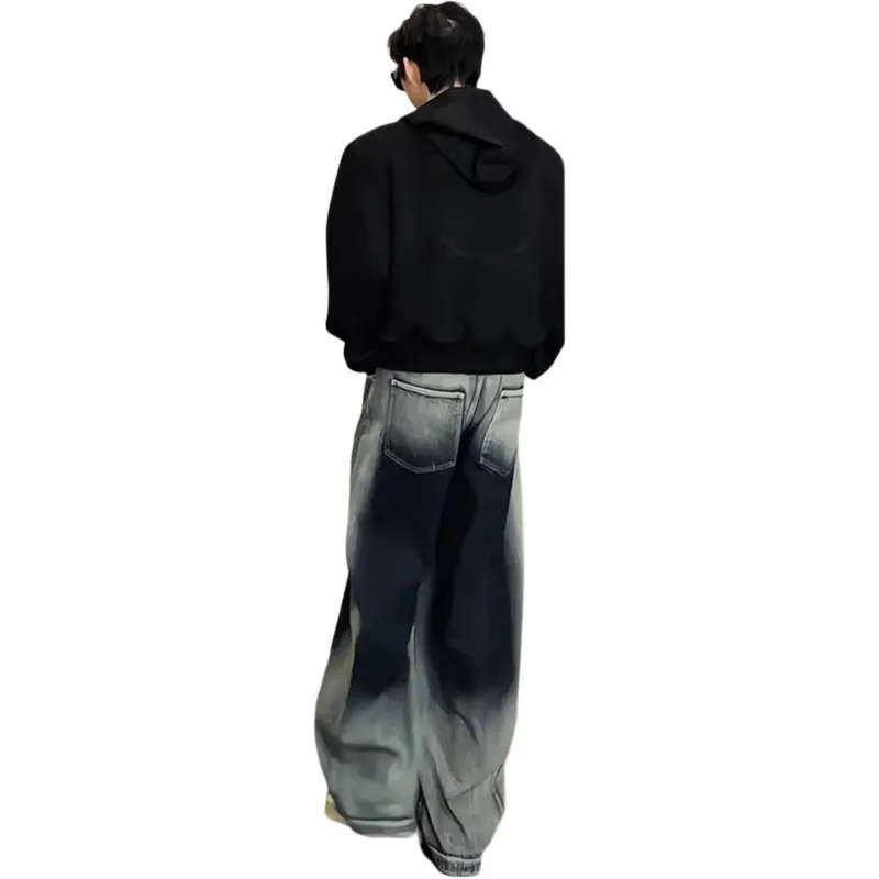 HAPPY PARTY Jeans Unisex Blue-4