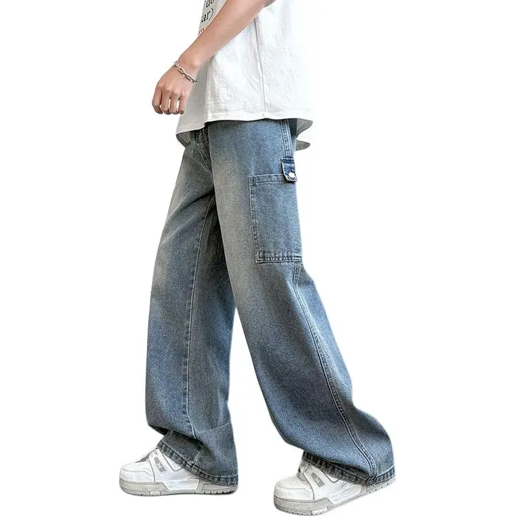 BENGEN Jeans Unisex-5