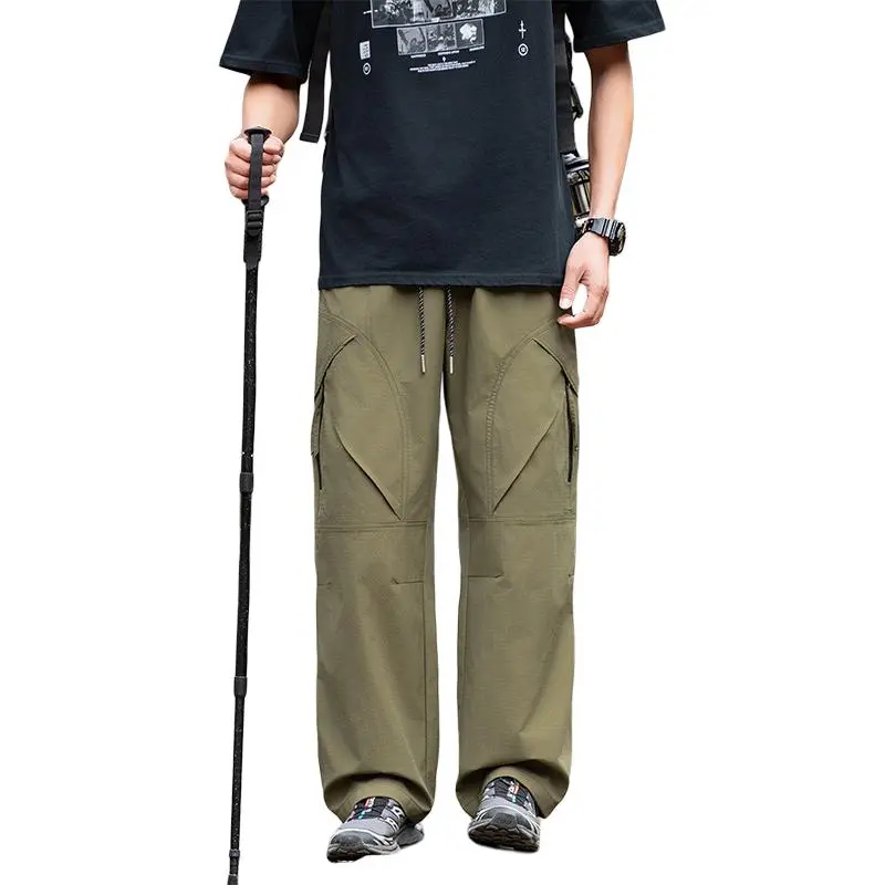 WOOD SOON Casual Pants Unisex-4