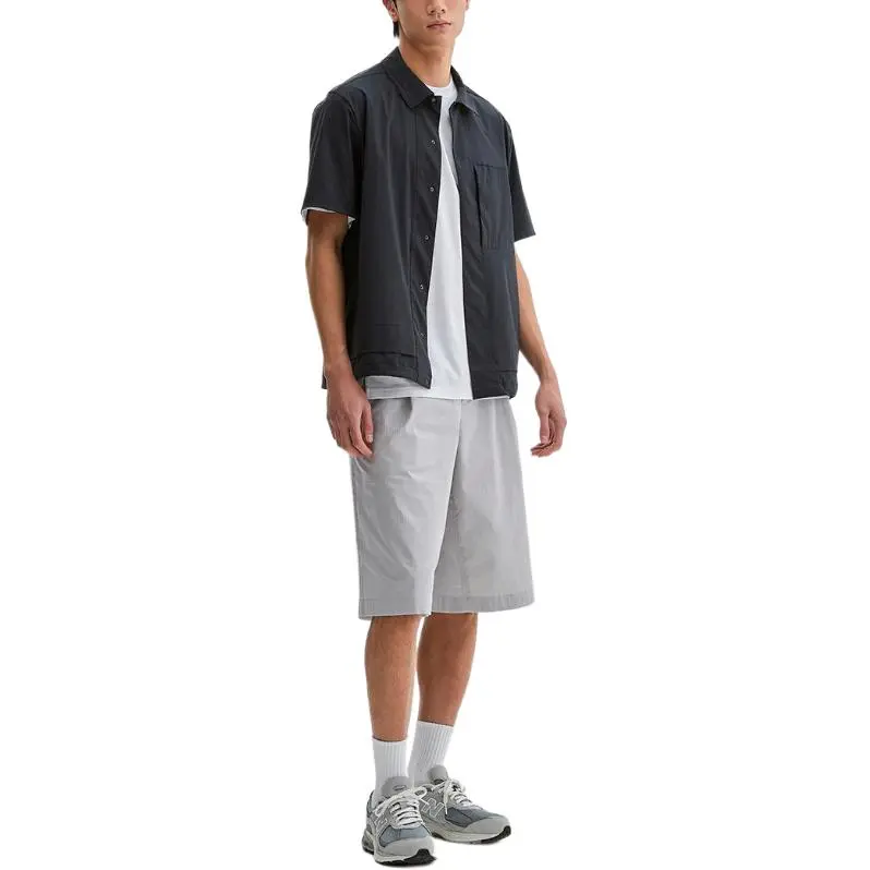 New Balance FROZEN Shirt Men's 60 Charcoal-3