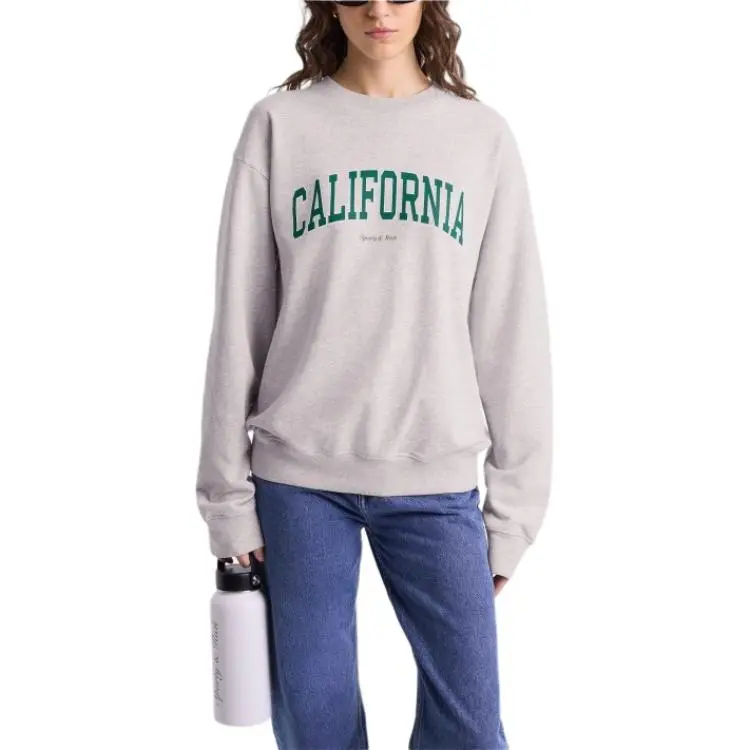SPORTY & RICH Logo print Sweatshirt-1