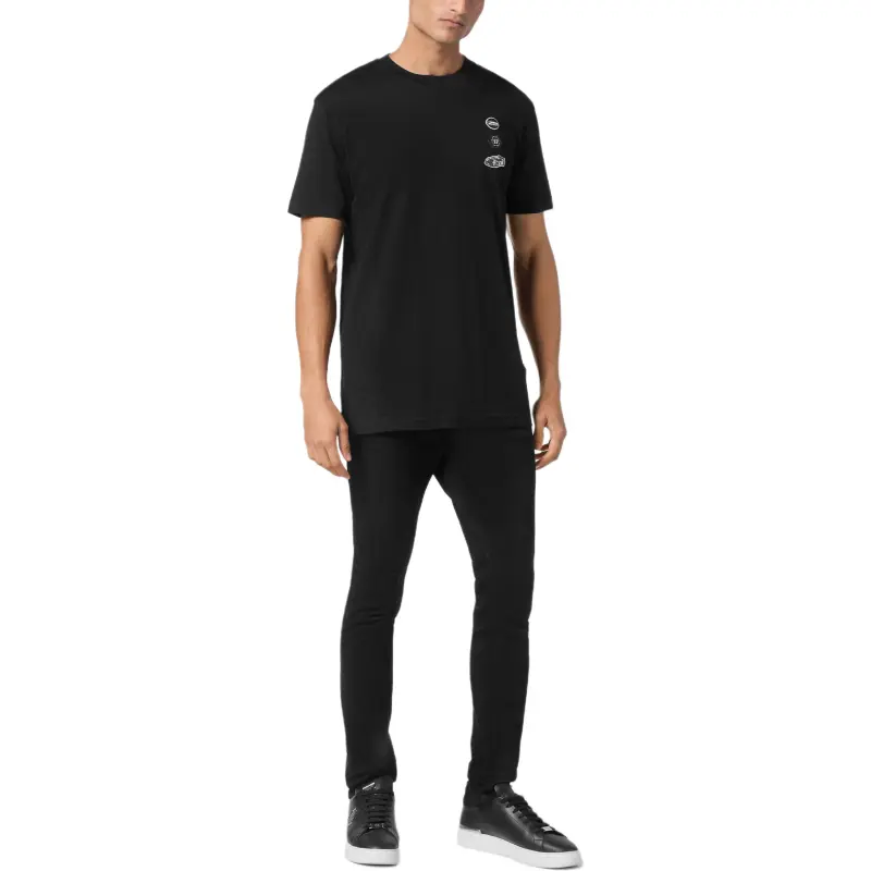 PHILIPP PLEIN Crewneck Ss Cars Racing Jersey T shirt-1