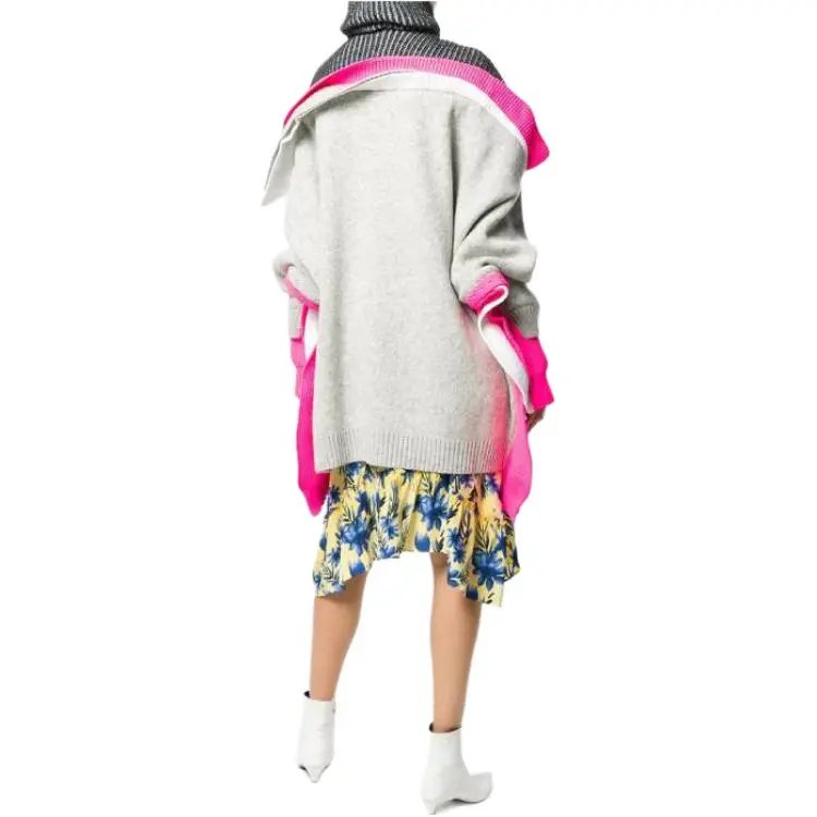 Balenciaga Knitwear Women's Gray Black-2