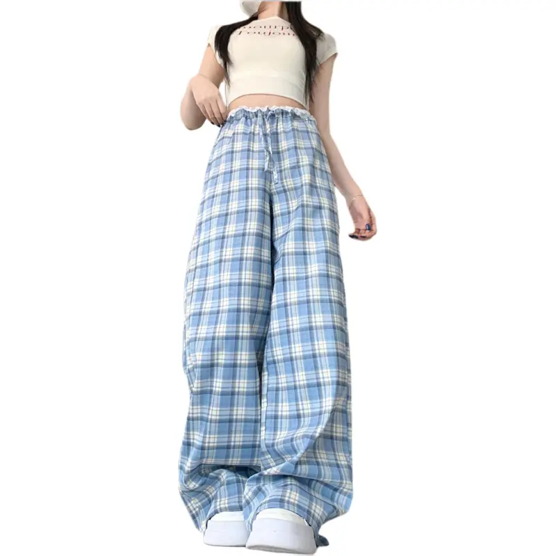 GOSO Casual Pants Women's Blue-3