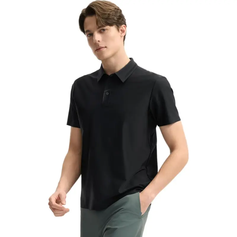 FILA Polo Shirt Men's Jet Black BK-4
