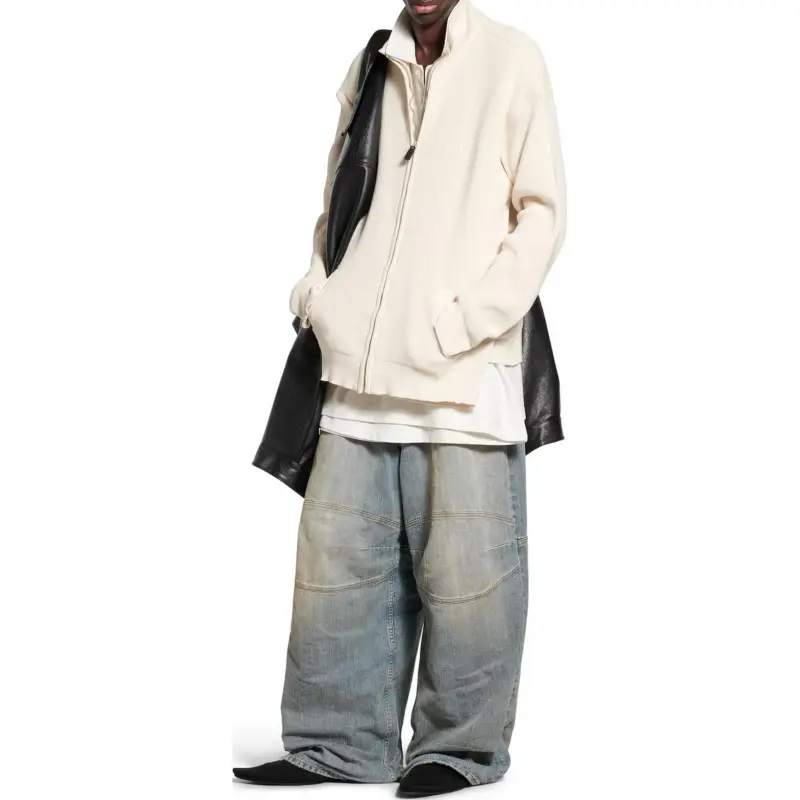 Balenciaga Interwined Zip Up Jacket-2