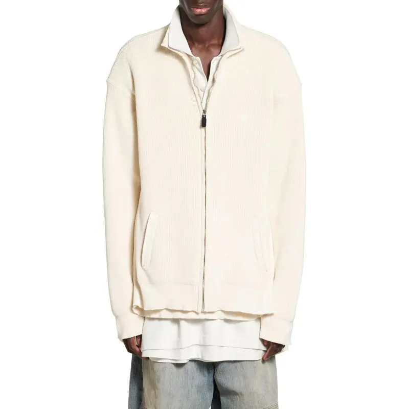 Balenciaga Interwined Zip Up Jacket-5