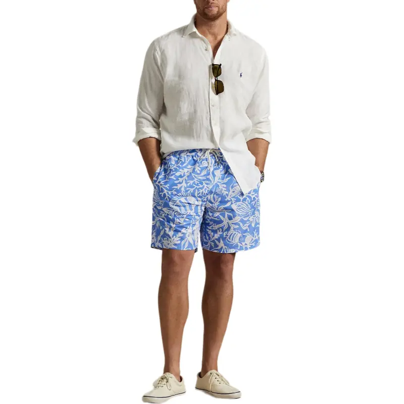 Ralph Lauren Oxford Printed Prepster Short-1