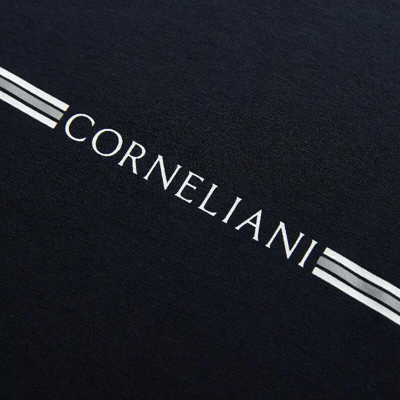 CORNELIANI T Shirt Men's Navy Blue-4