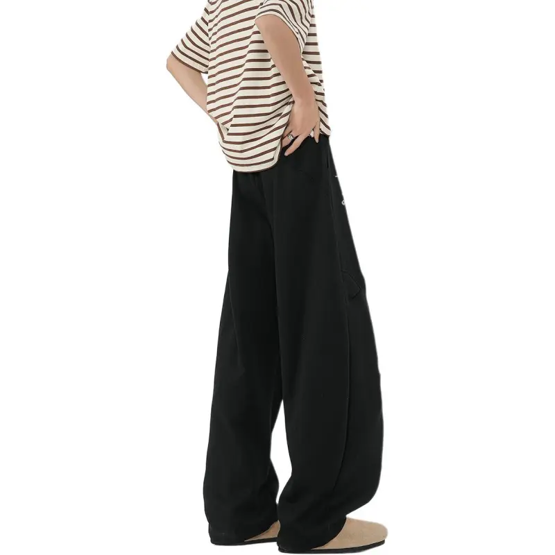 Qnxeey Knitted Sweatpants Unisex-13