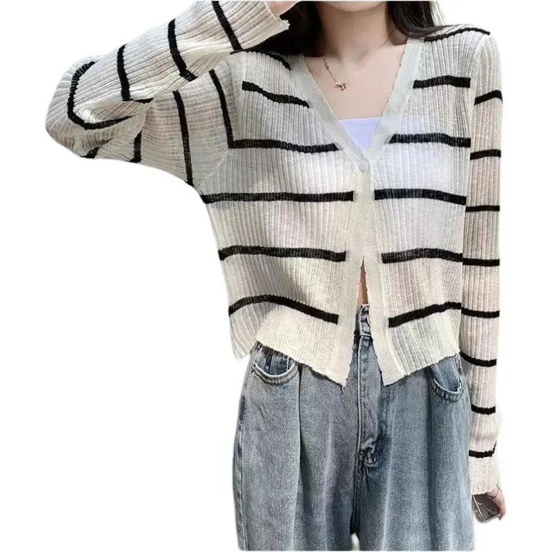 Mu Xiao Xin Knitwear Women's Apricot-2