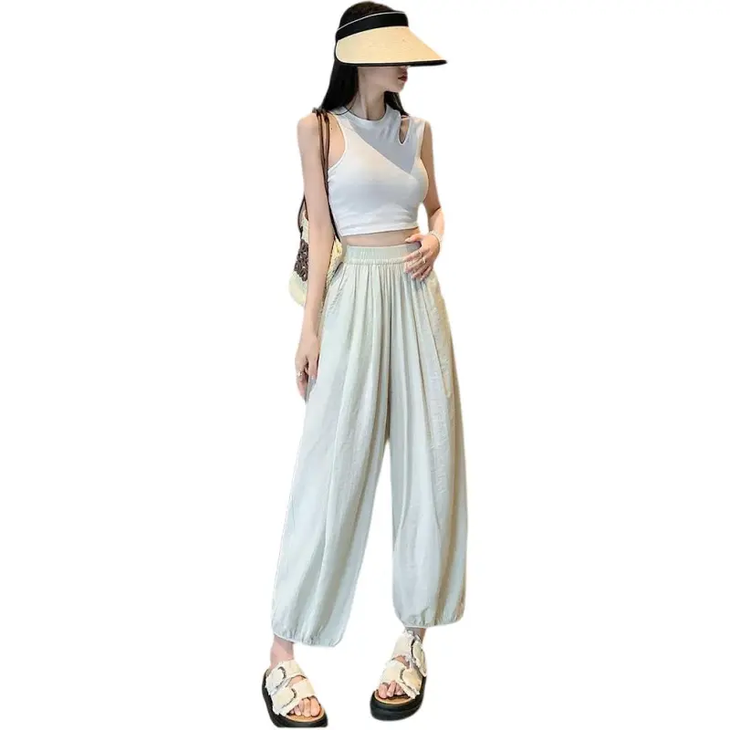Mu Xiao Xin Casual Pants Women's-5