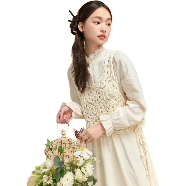 ZIHAN Skirt Set Women's Creamy White-2