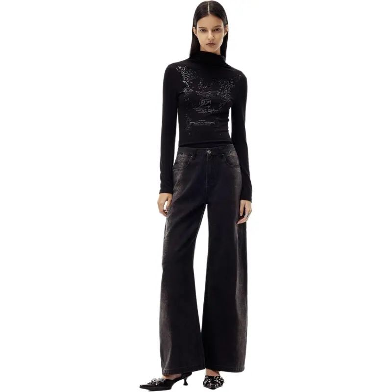 IMXS Jeans Women's Black-5