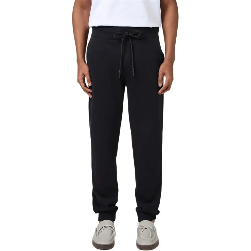 Iceberg Logo Patch Drawstring Elastic Waist Pants-1