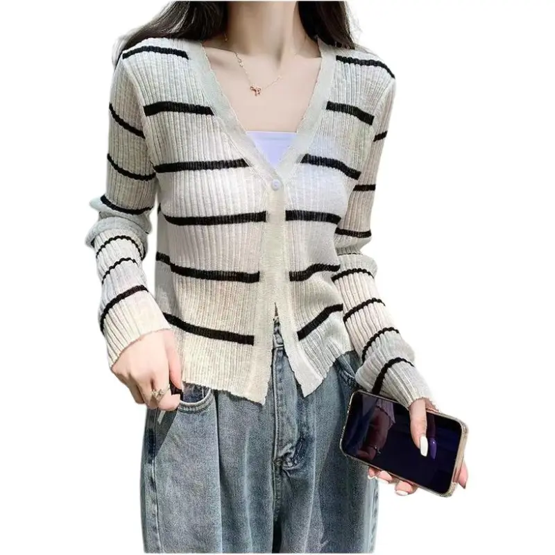 Mu Xiao Xin Knitwear Women's Apricot-1