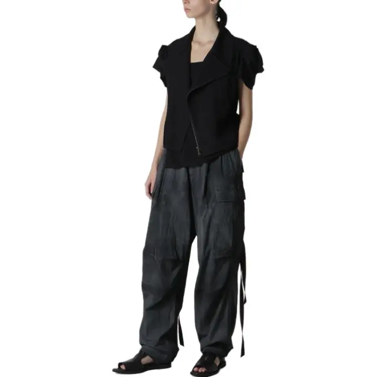 Yohji Yamamoto U Cargo Pants 'Grey'-4