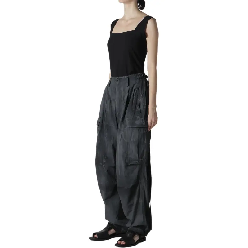 Yohji Yamamoto U Cargo Pants 'Grey'-5