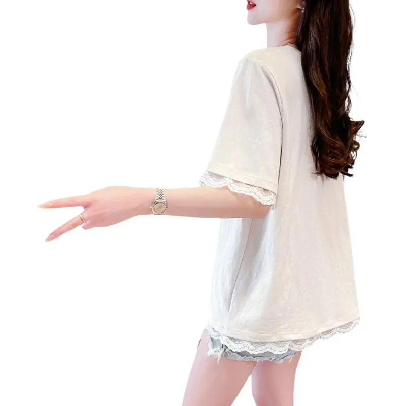 KAISER Drop Shoulder Sleeve T Shirt Women's-3