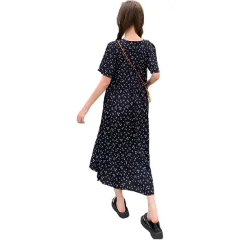 The Temptation Of The Muse Short Sleeved Dress Women's Black