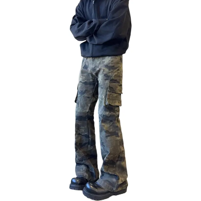 DAFK Casual Pants Unisex Camouflage -3