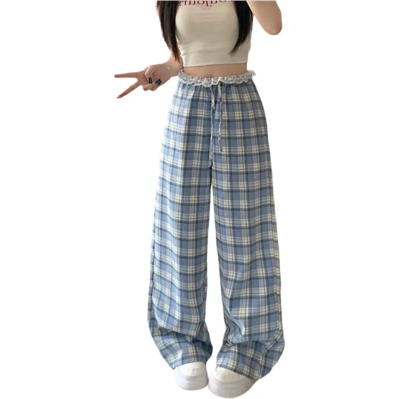 GOSO Casual Pants Women's Blue-4