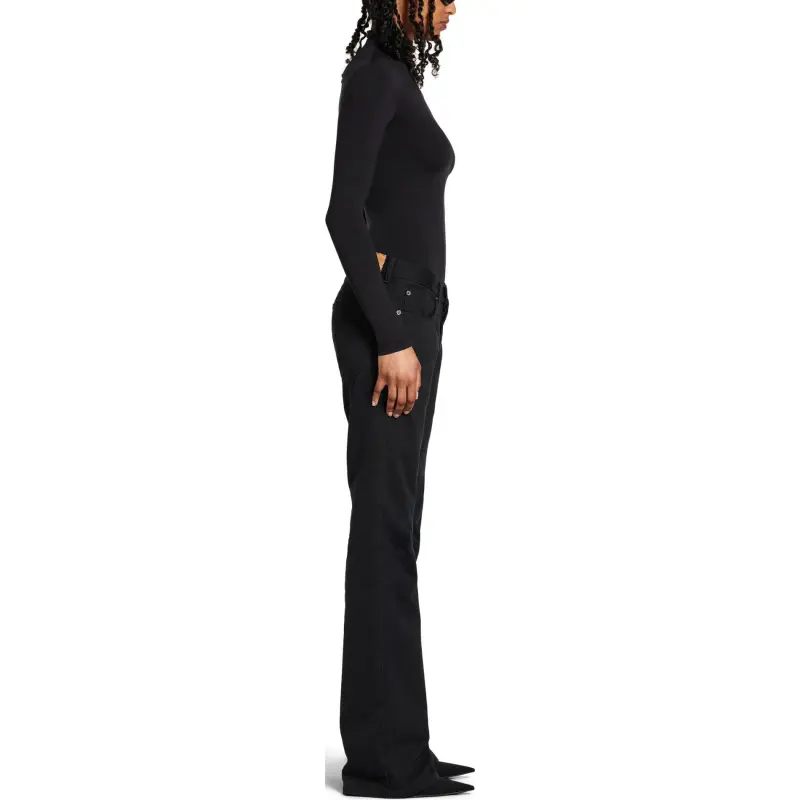 Balenciaga SS25 Casual Pants Regular Fit Women's Black-3