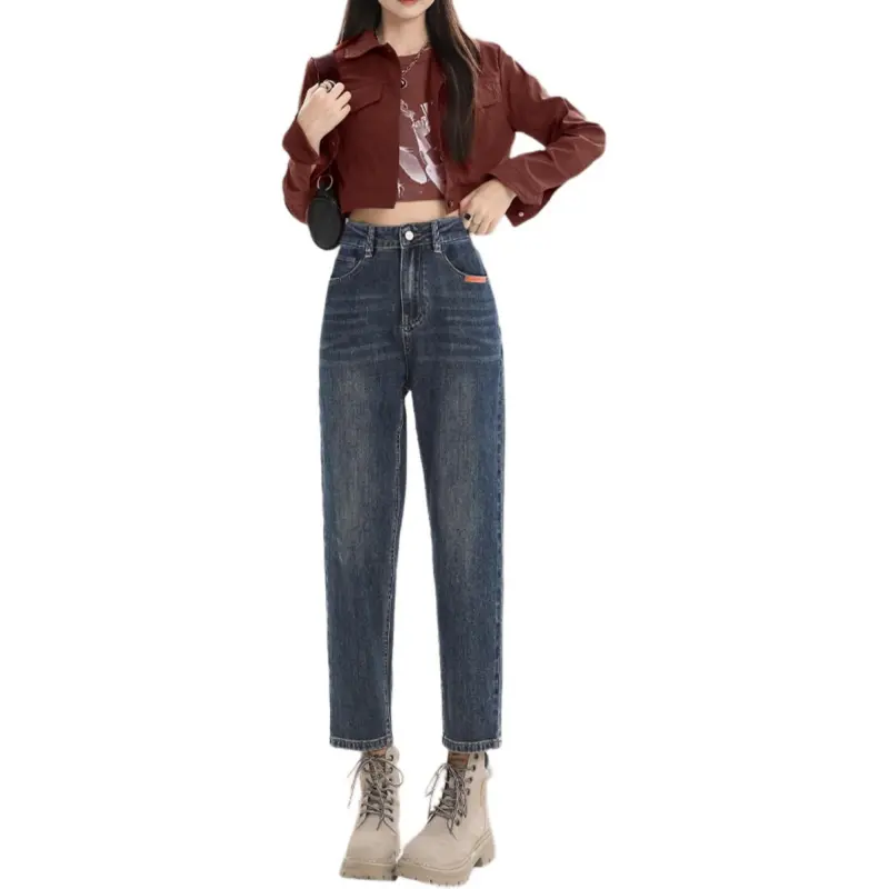 Weixi Jeans Women's Blue Gray-2