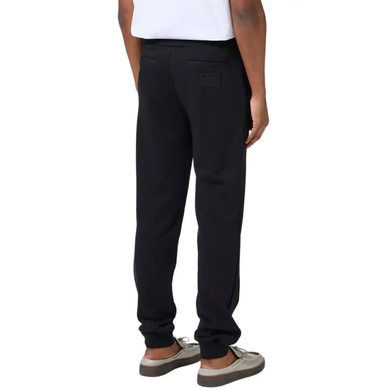 Iceberg Logo Patch Drawstring Elastic Waist Pants-2