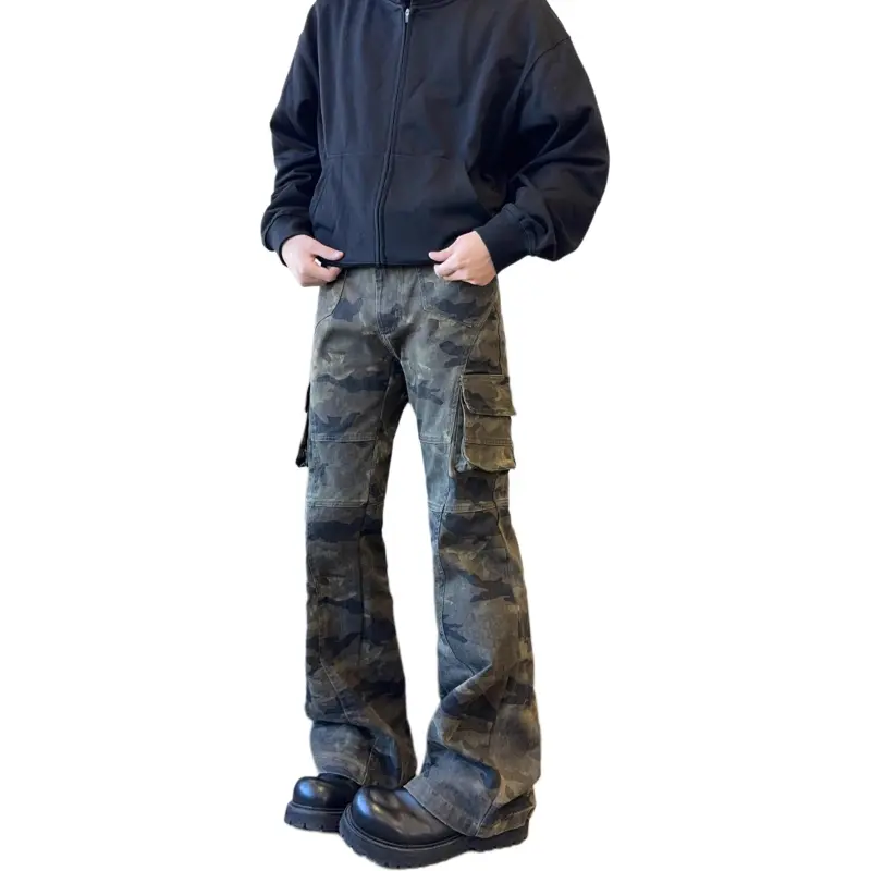 DAFK Casual Pants Unisex Camouflage -1