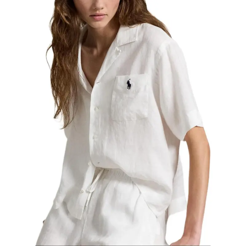 Polo Ralph Lauren SS25 Casual Shorts Women's White-4