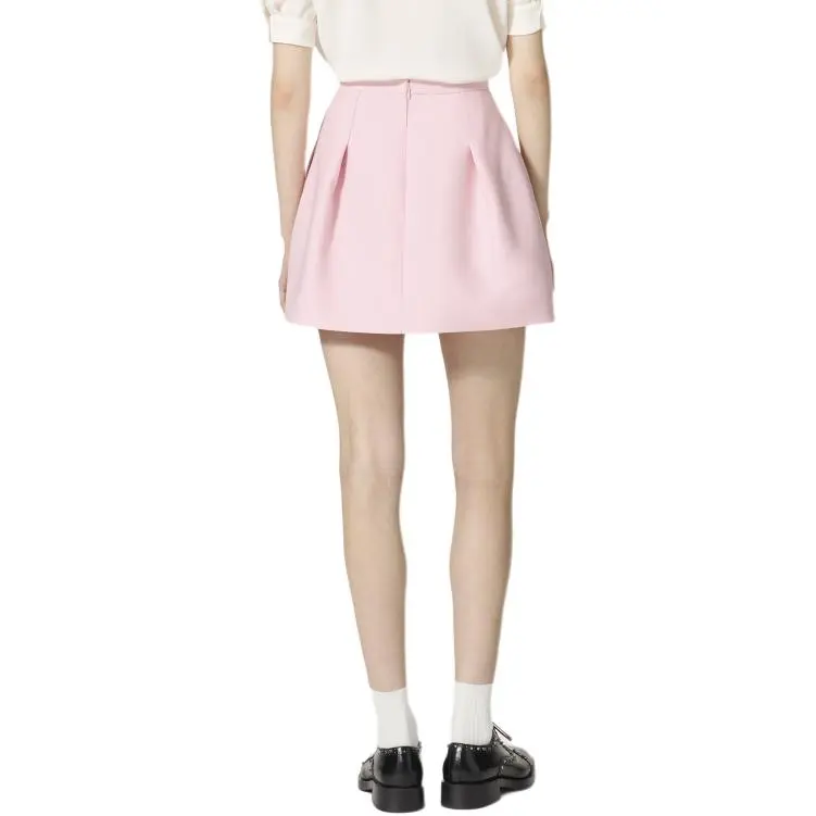 Valentino FW24 Casual Short Skirts Women's Candy Pink-2