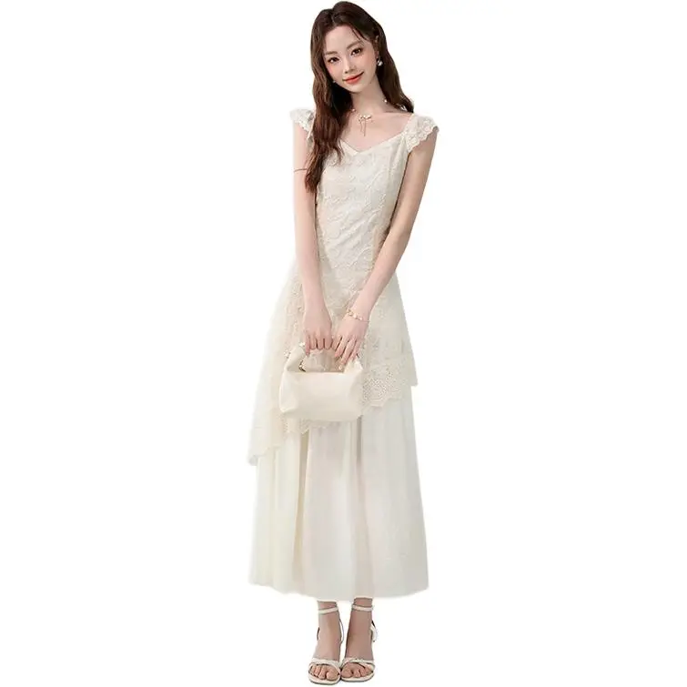 La Chapelle Sleeveless Dress Women's-1