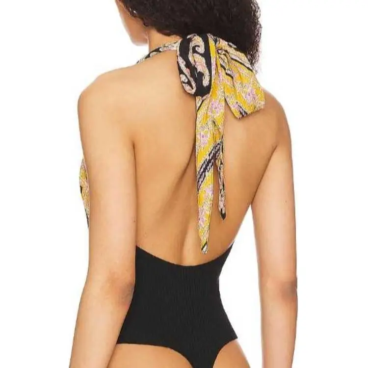 FREE PEOPLE SS24 Bodysuits Women's Black-1